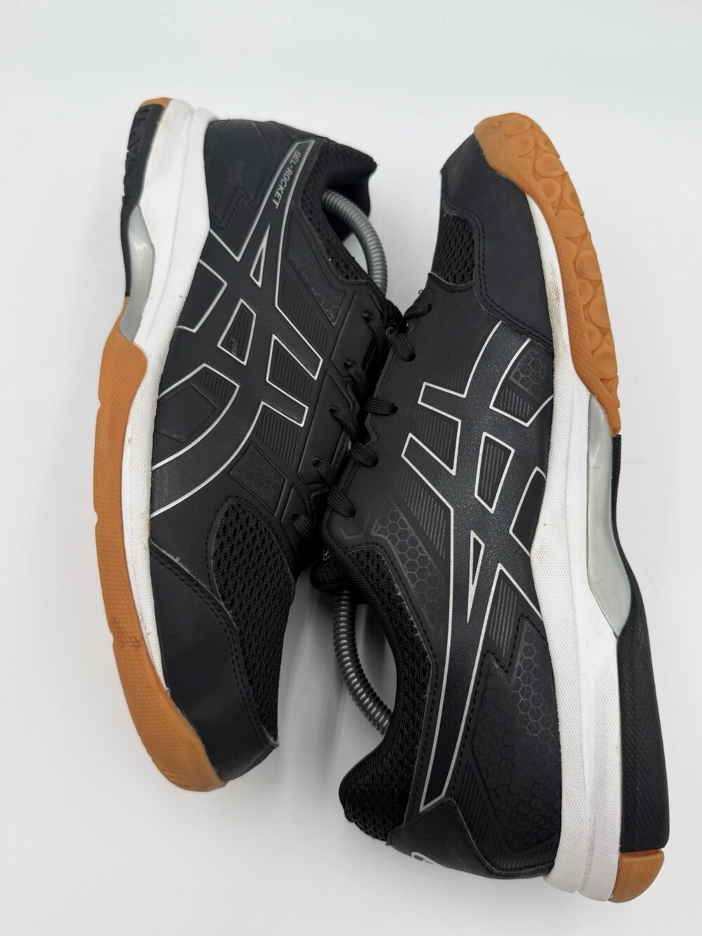 Asics Gel Furtherup Black Men's Size 9.5 Volleyball - Picture 4 of 8